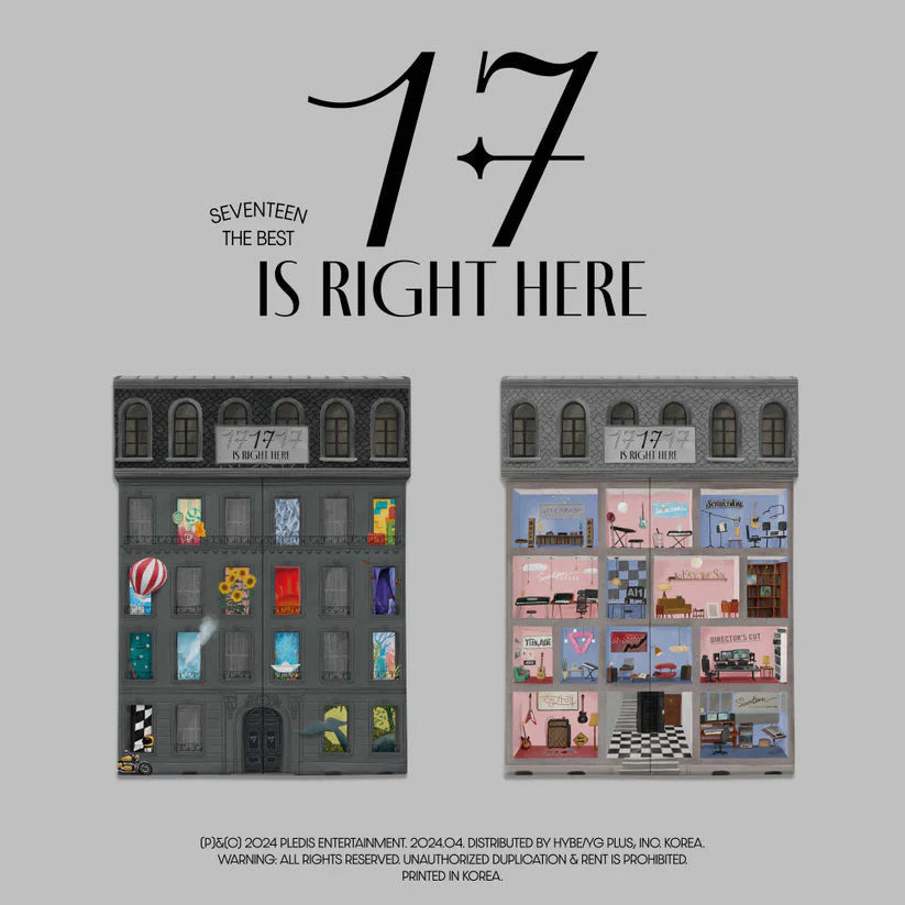 [PREORDER] SEVENTEEN - BEST ALBUM 17 IS RIGHT HERE