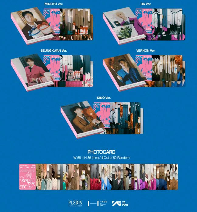 [PREORDER] SEVENTEEN - SPILL THE FEELS (CARAT VER.)