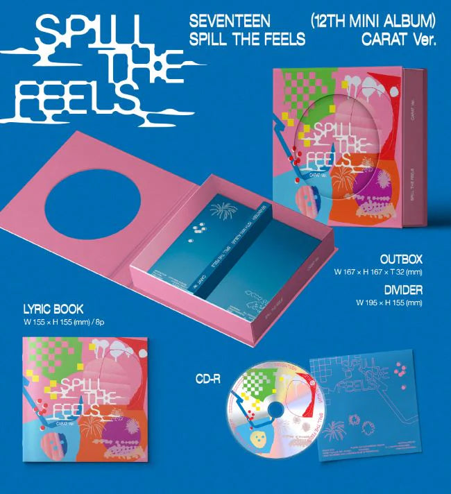 [PREORDER] SEVENTEEN - SPILL THE FEELS (CARAT VER.)