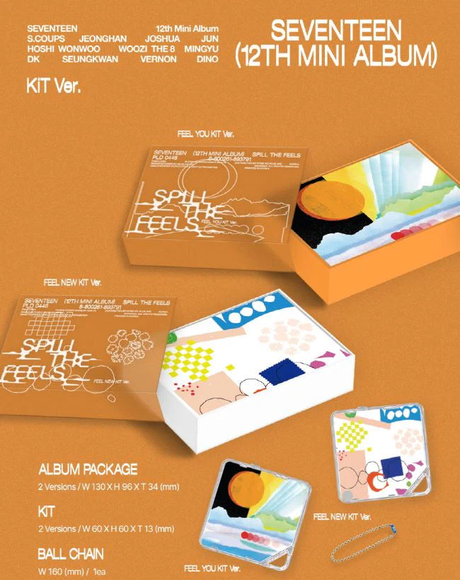 [PREORDER] SEVENTEEN - SPILL THE FEELS (KIT VER.)