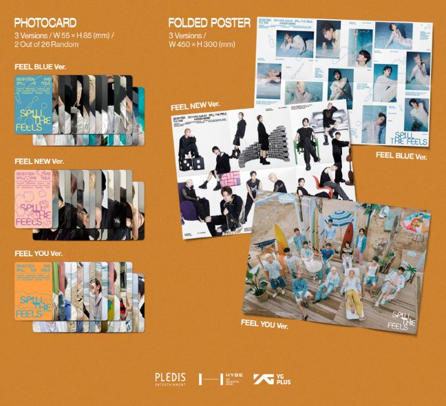 SEVENTEEN - SPILL THE FEELS (STANDARD VER.)