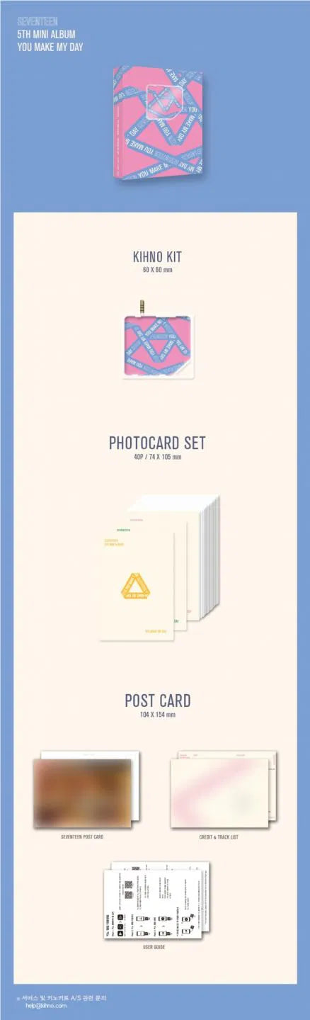 [PREORDER] Seventeen: You Make My Day - KiT