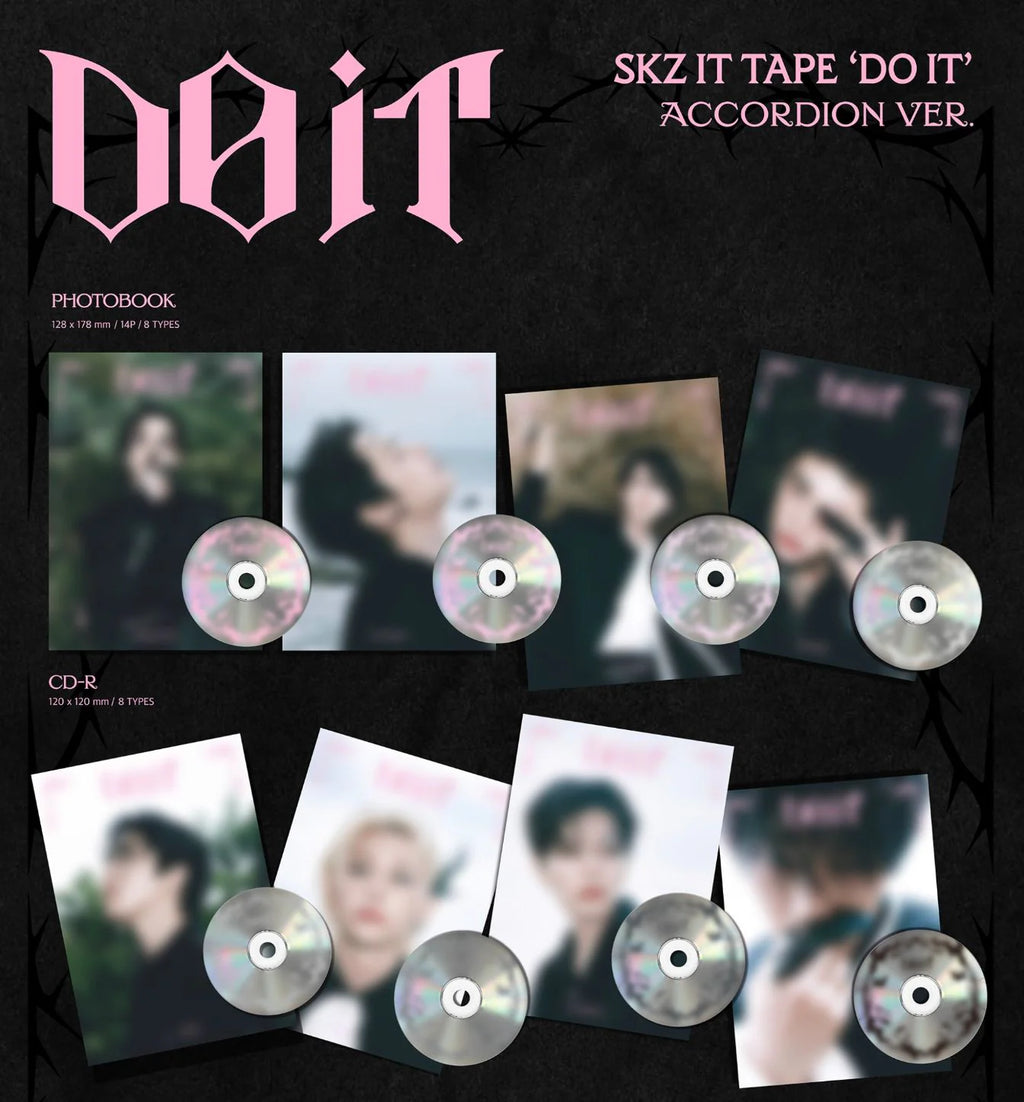 [PREORDER] Stray Kids - SKZ IT TAPE [DO IT] (ACCORDION Ver.) (Random Ver.)