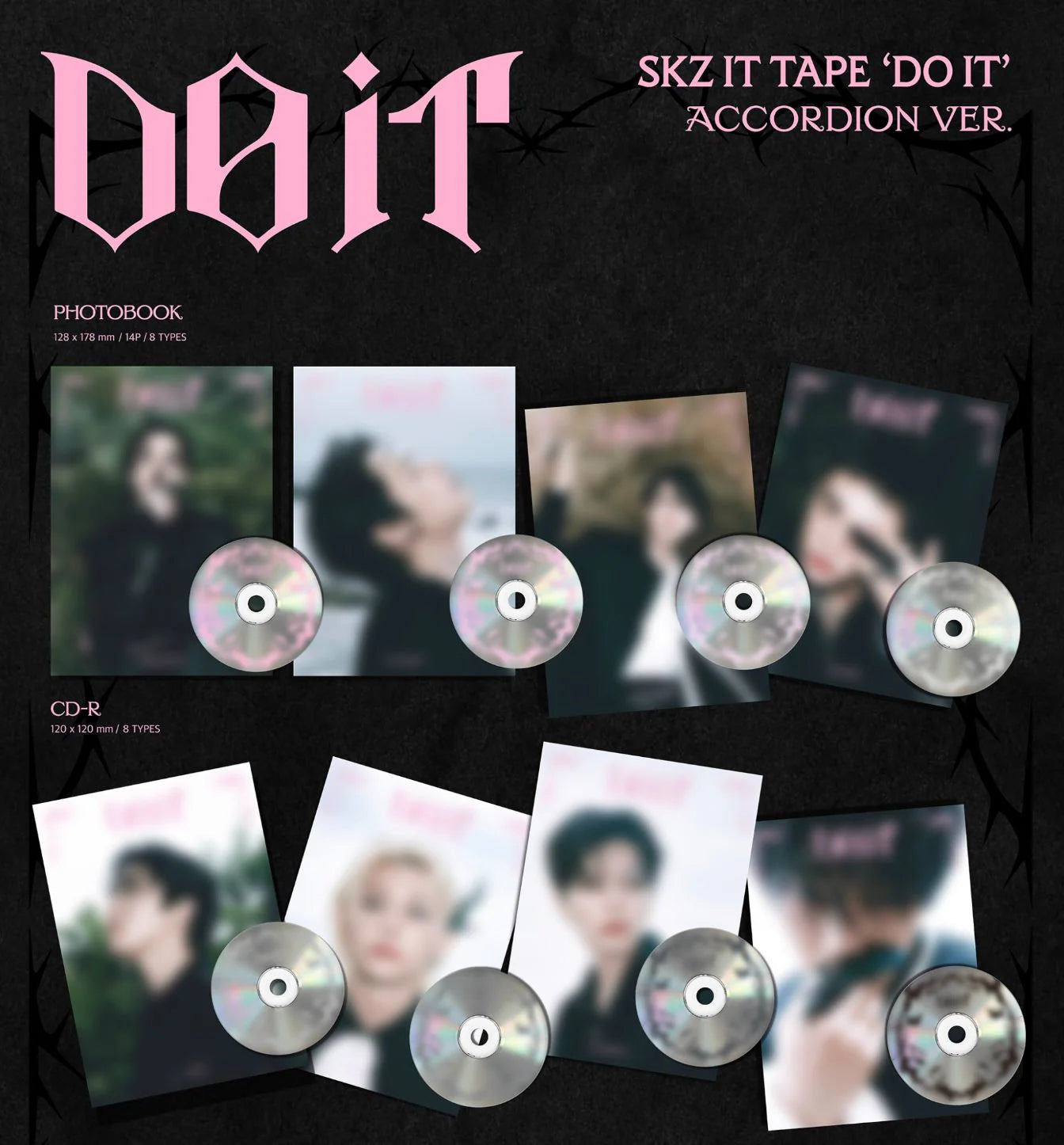 [PREORDER] Stray Kids - SKZ IT TAPE [DO IT] (ACCORDION Ver.) (Random Ver.)