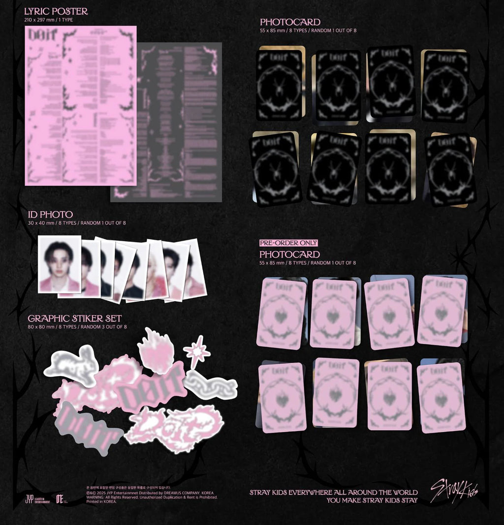 [PREORDER] Stray Kids - SKZ IT TAPE [DO IT] (ACCORDION Ver.) (Random Ver.)