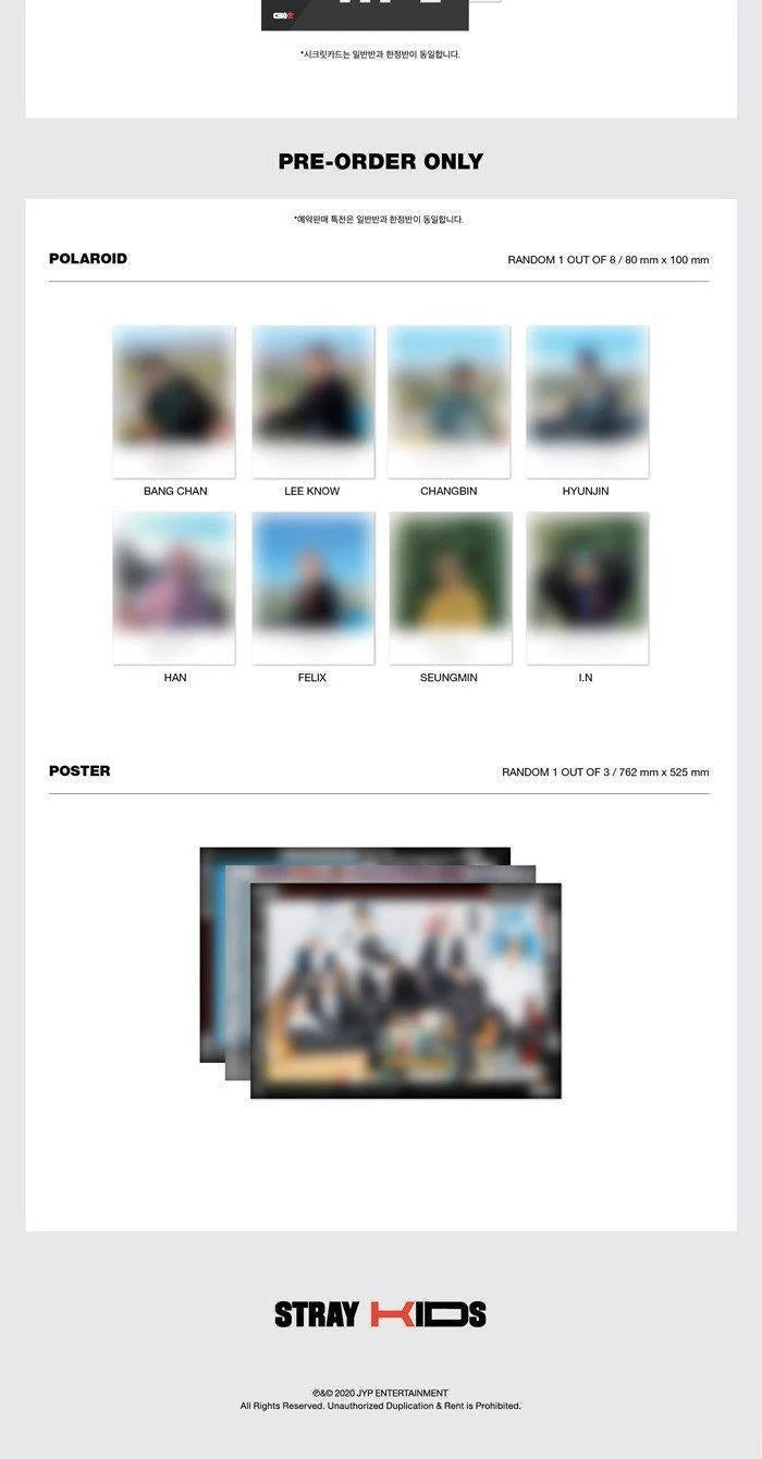 [PREORDER] STRAY KIDS - 1ST OFFICIAL ALBUM [GO生] STANDARD VER.