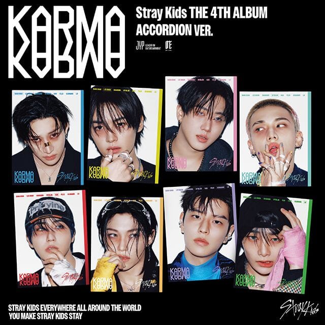 [PREORDER] STRAY KIDS - KARMA 4TH ALBUM ACCORDION VER RANDOM