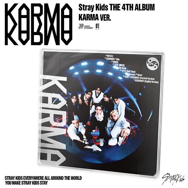 [PREORDER] STRAY KIDS - KARMA 4TH ALBUM KARMA VER (LIMITED)