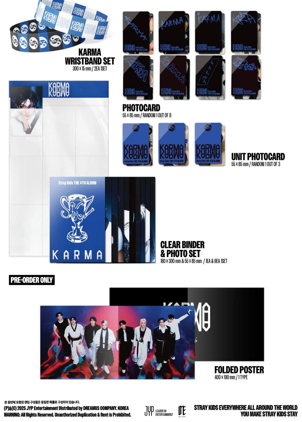[PREORDER] STRAY KIDS - KARMA 4TH ALBUM KARMA VER (LIMITED)