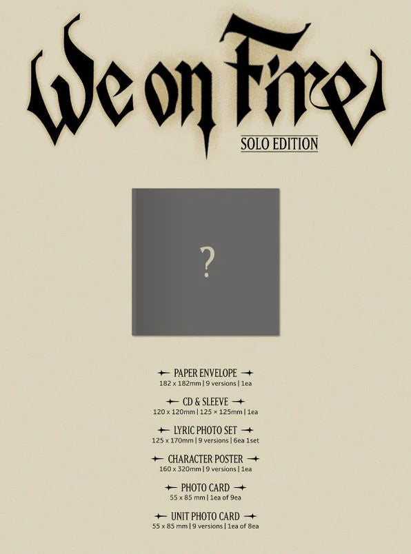 [PREORDER] &TEAM: We On Fire (Solo Edition)
