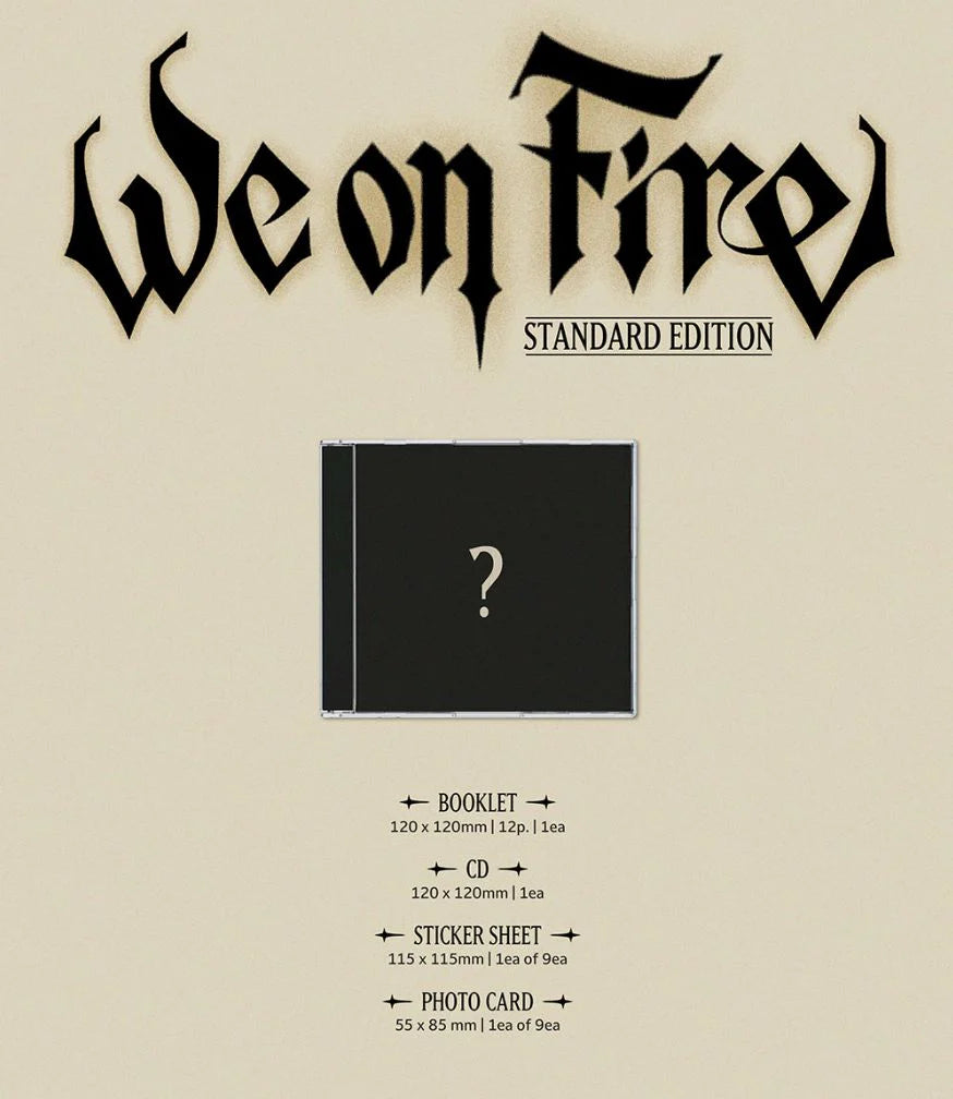 [PREORDER] &TEAM: We On Fire (Standard Edition With Weverse Benefit)