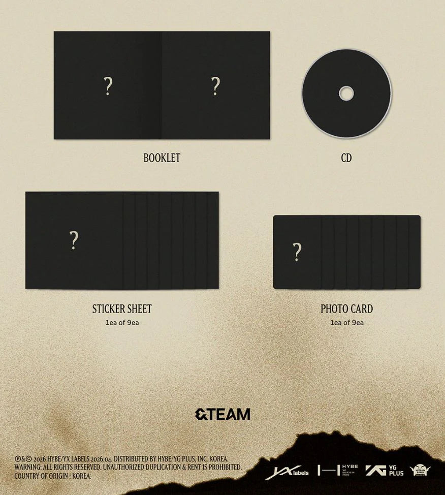 [PREORDER] &TEAM - We On Fire (Standard Edition)+WITHMUU Benefit