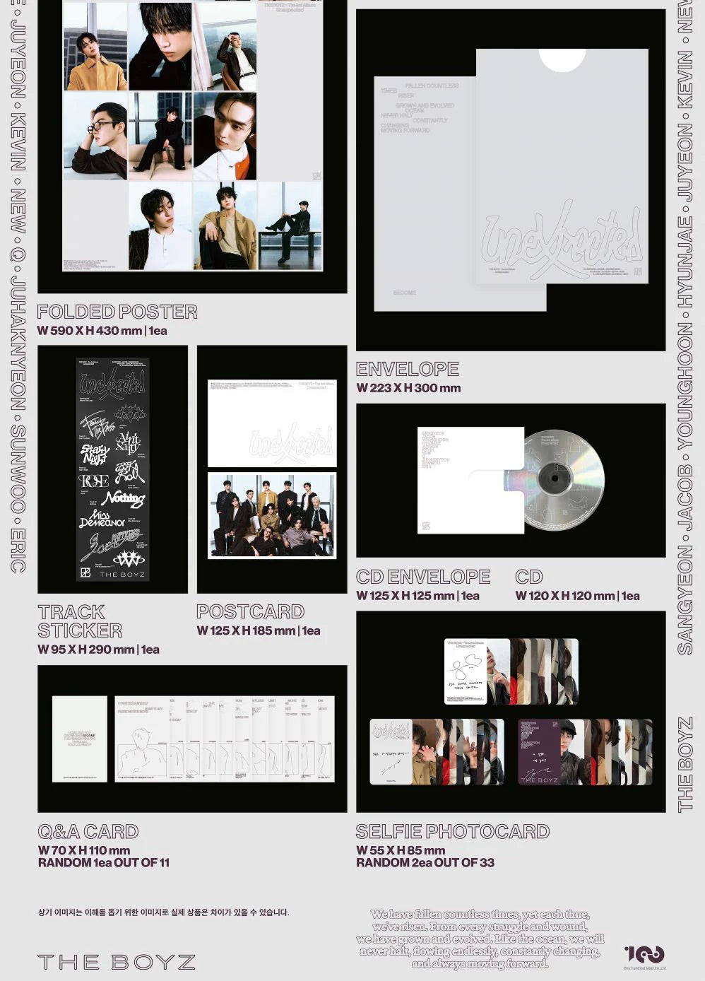 THE BOYZ - UNEXPECTED (PHOTOBOOK VER.) SIGNED VER.