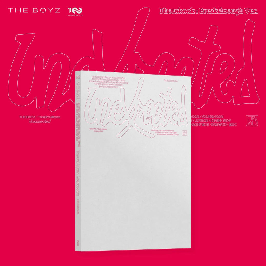 THE BOYZ - UNEXPECTED (PHOTOBOOK VER.) SIGNED VER.
