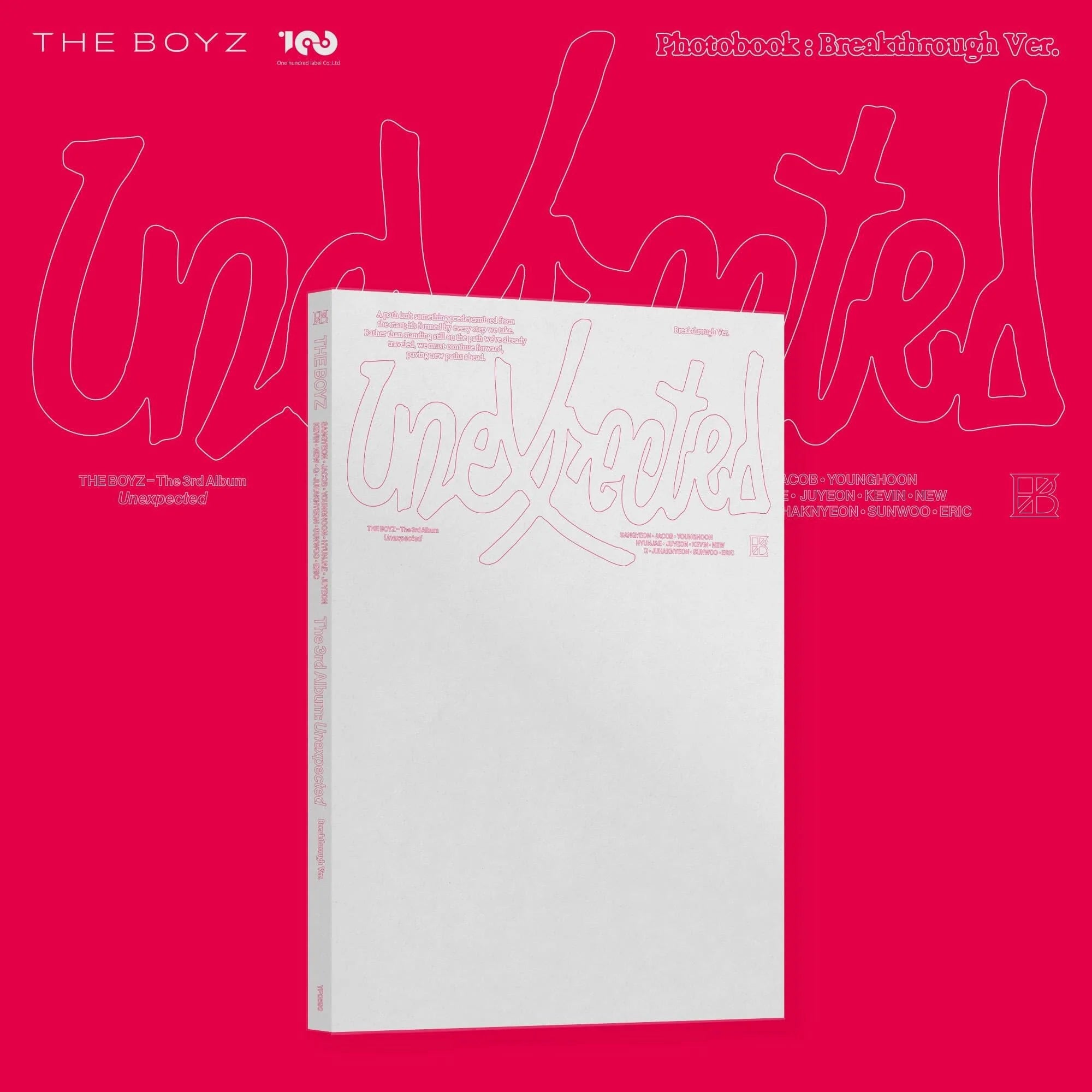 THE BOYZ - UNEXPECTED (PHOTOBOOK VER.) SIGNED VER.