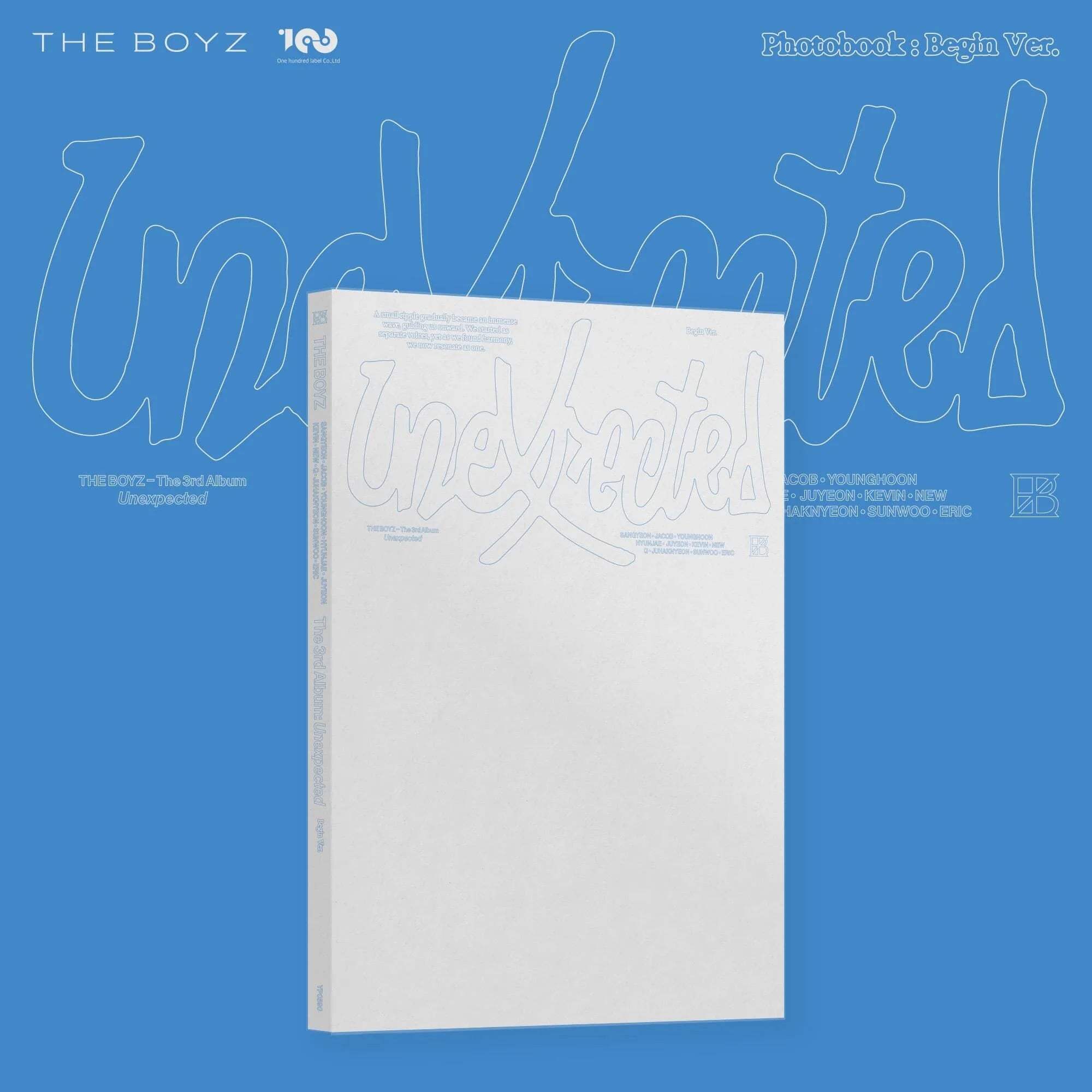 THE BOYZ - UNEXPECTED (PHOTOBOOK VER.) SIGNED VER.