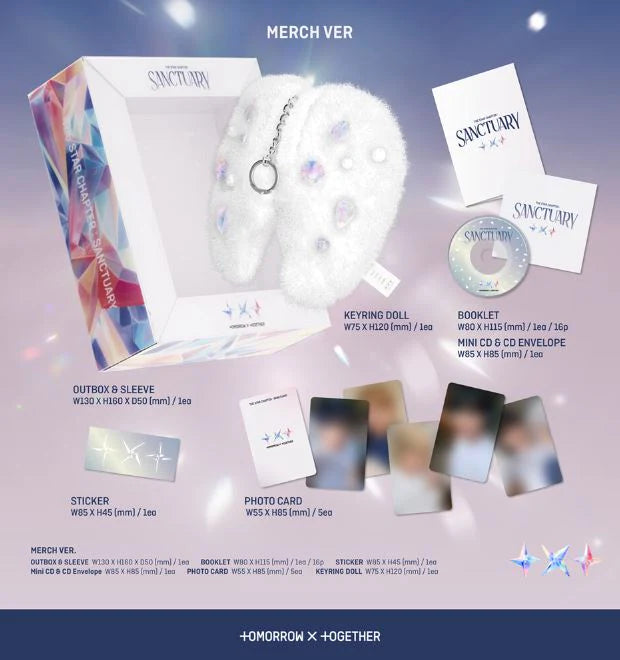 [PREORDER] Tomorrow X Together (TXT): The Star Chapter: Sanctuary (Merch Version)