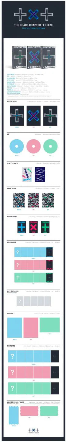 [PREORDER] Tomorrow X Together (TXT): The Chaos Chapter: FREEZE