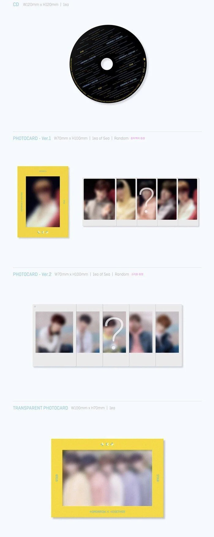[PREORDER] Tomorrow X Together (TXT): Dream Chapter: Star