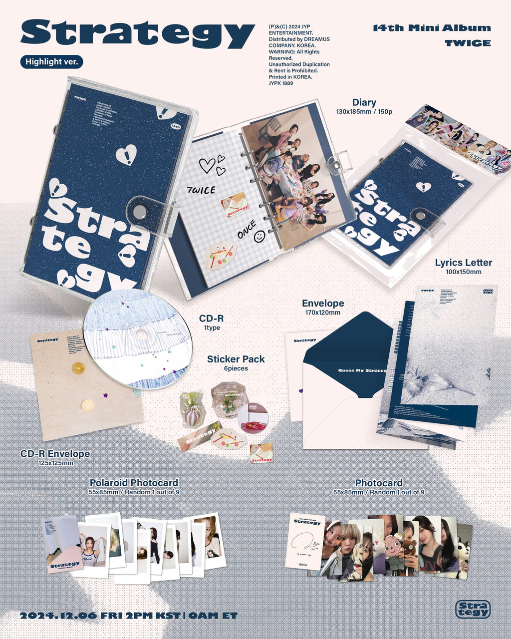 [PREORDER] Twice: Strategy (Highlight Version)
