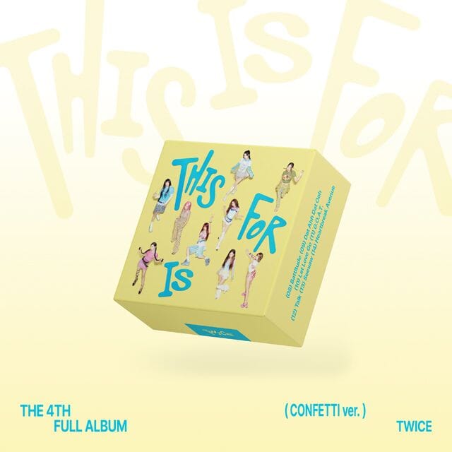 [PREORDER] Twice: This Is For (Confetti Version)