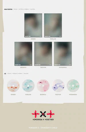 [PREORDER] Tomorrow X Together (TXT): Minisode 2: Thursday's Child (Tear Version)