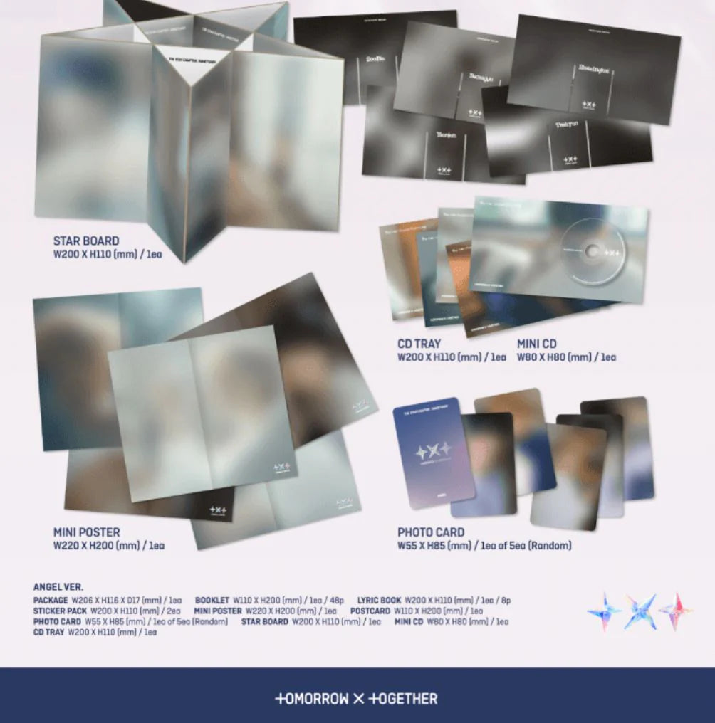 [PREORDER] Tomorrow X Together (TXT): The Star Chapter: Sanctuary (Angel Version)