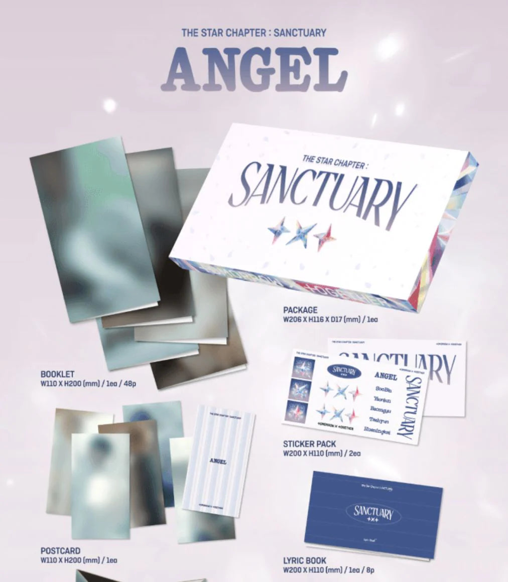 [PREORDER] Tomorrow X Together (TXT): The Star Chapter: Sanctuary (Angel Version)
