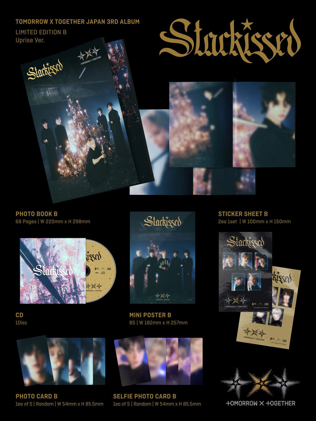 [JP] TOMORROW X TOGETHER (TXT) - Starkissed (Limited Edition B)