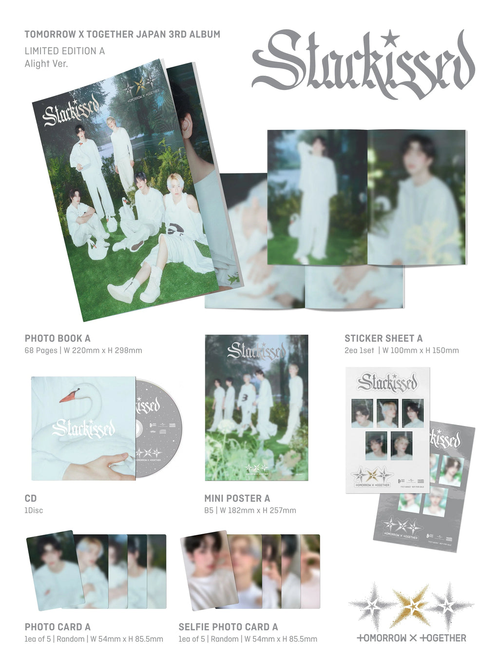 [JP] TOMORROW X TOGETHER (TXT) - Starkissed (Limited Edition A)