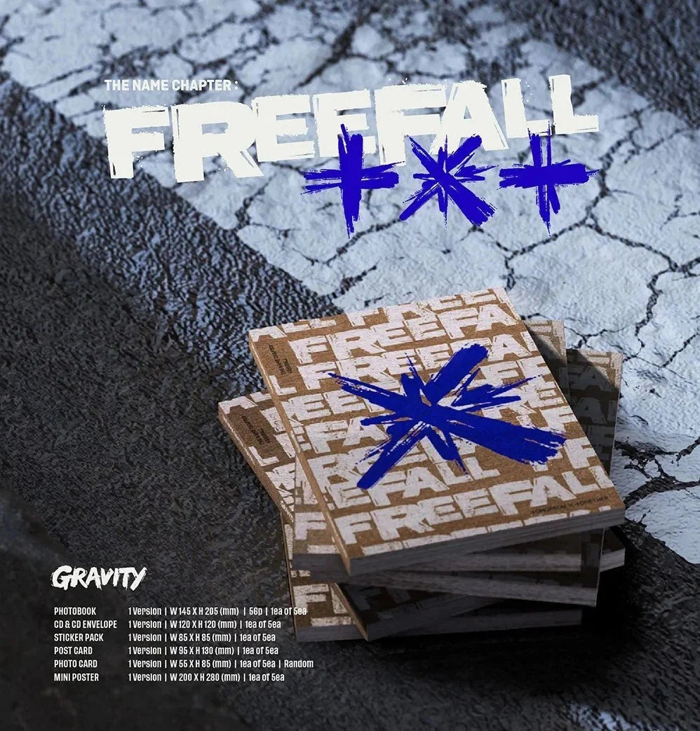 [PREORDER] Tomorrow X Together (TXT): Name Chapter: Freefall (GRAVITY)