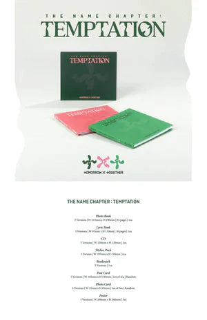 [PREORDER] Tomorrow X Together (TXT): The Name Chapter: Temptation