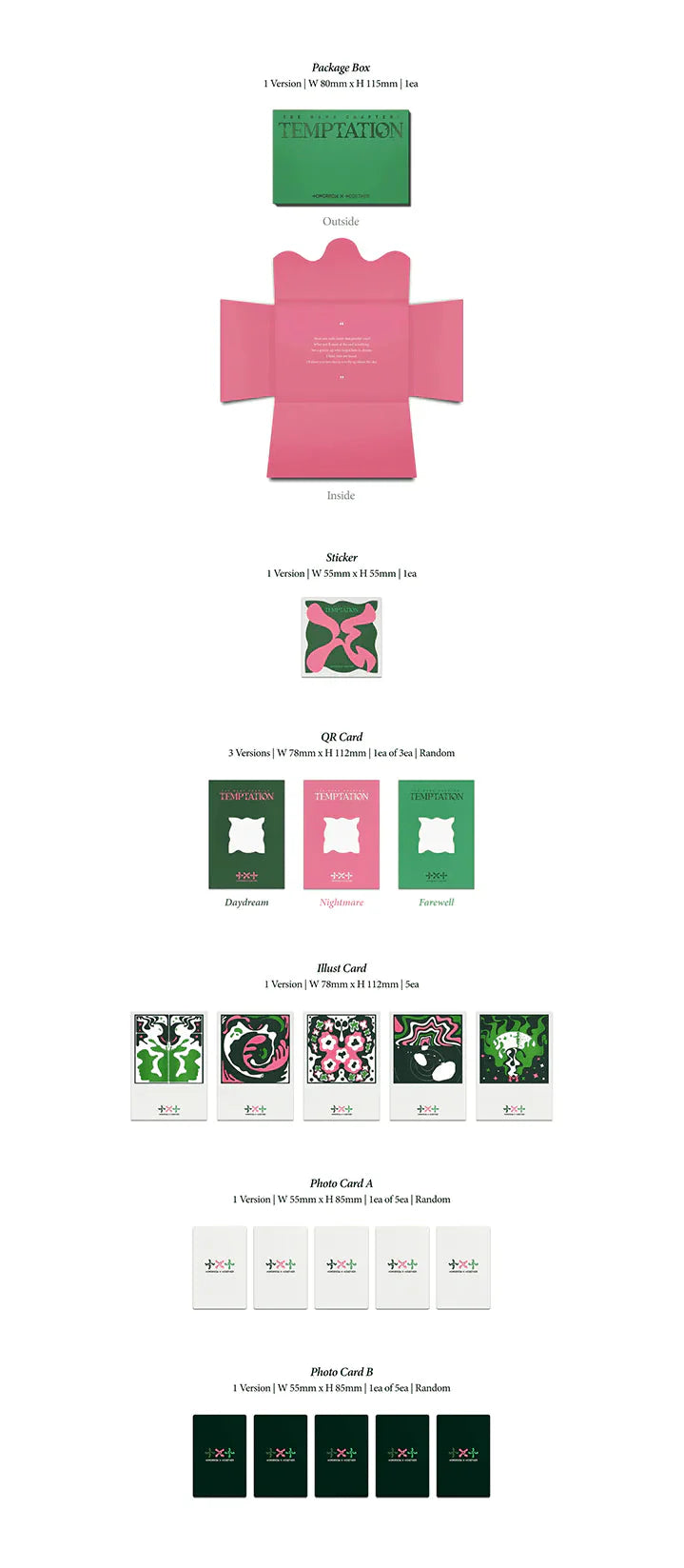 [PREORDER] Tomorrow X Together (TXT): The Name Chapter: Temptation (Weverse ver.)