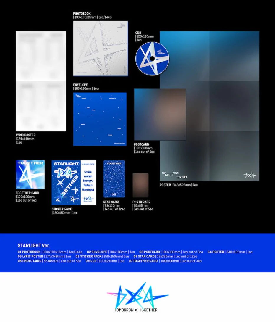 [PREORDER] Tomorrow X Together (TXT): The Star Chapter: Together