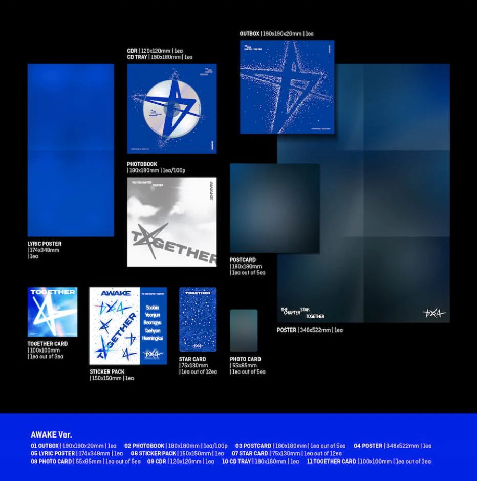[PREORDER] Tomorrow X Together (TXT): The Star Chapter: Together