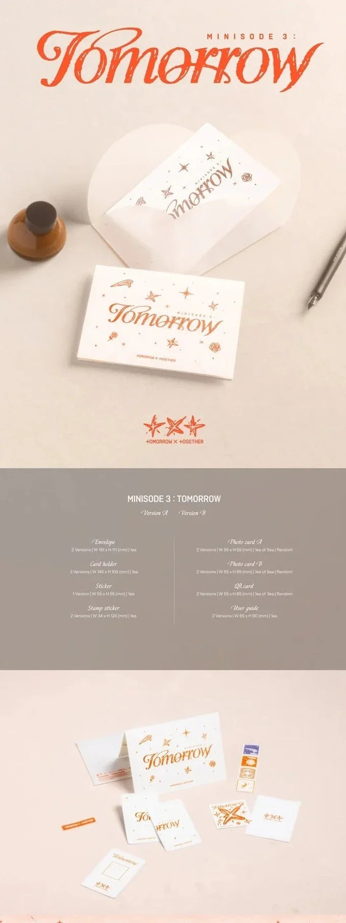 [PREORDER] Tomorrow X Together (TXT): Minisode 3: Tomorrow (Weverse ver.)