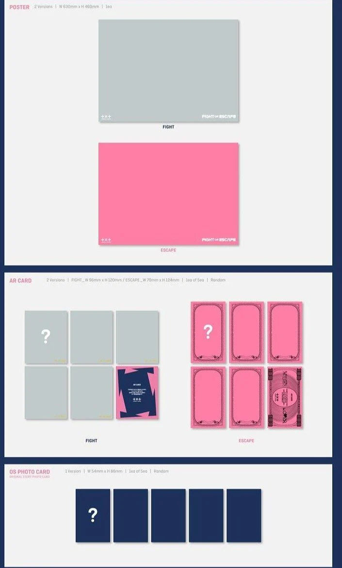 [PREORDER] Tomorrow X Together (TXT): The Chaos Chapter: Fight Or Escape