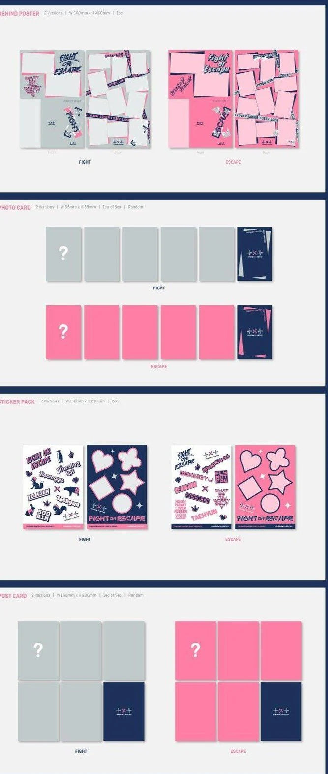 [PREORDER] Tomorrow X Together (TXT): The Chaos Chapter: Fight Or Escape