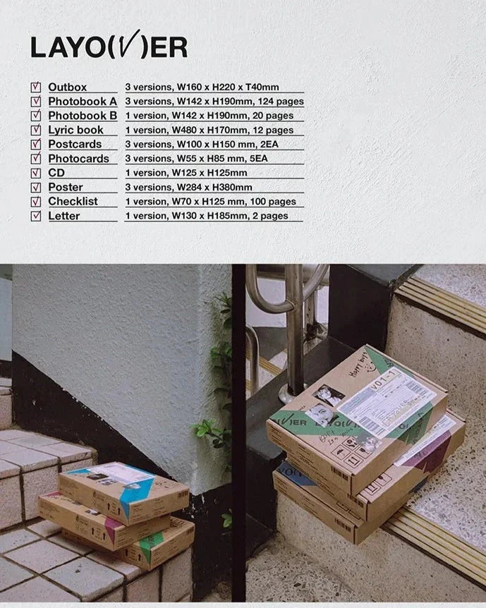[PREORDER] V (BTS): Layover
