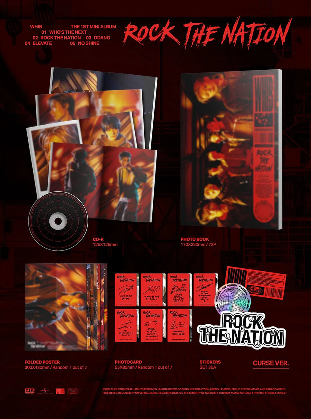 [PREORDER] WHIB: Rock The Nation (Curse Version)