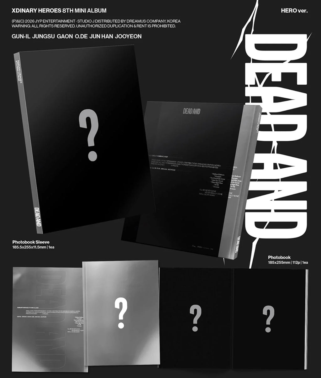 [PREORDER] XDINARY HEROES - Dead And (Photobook Ver.)
