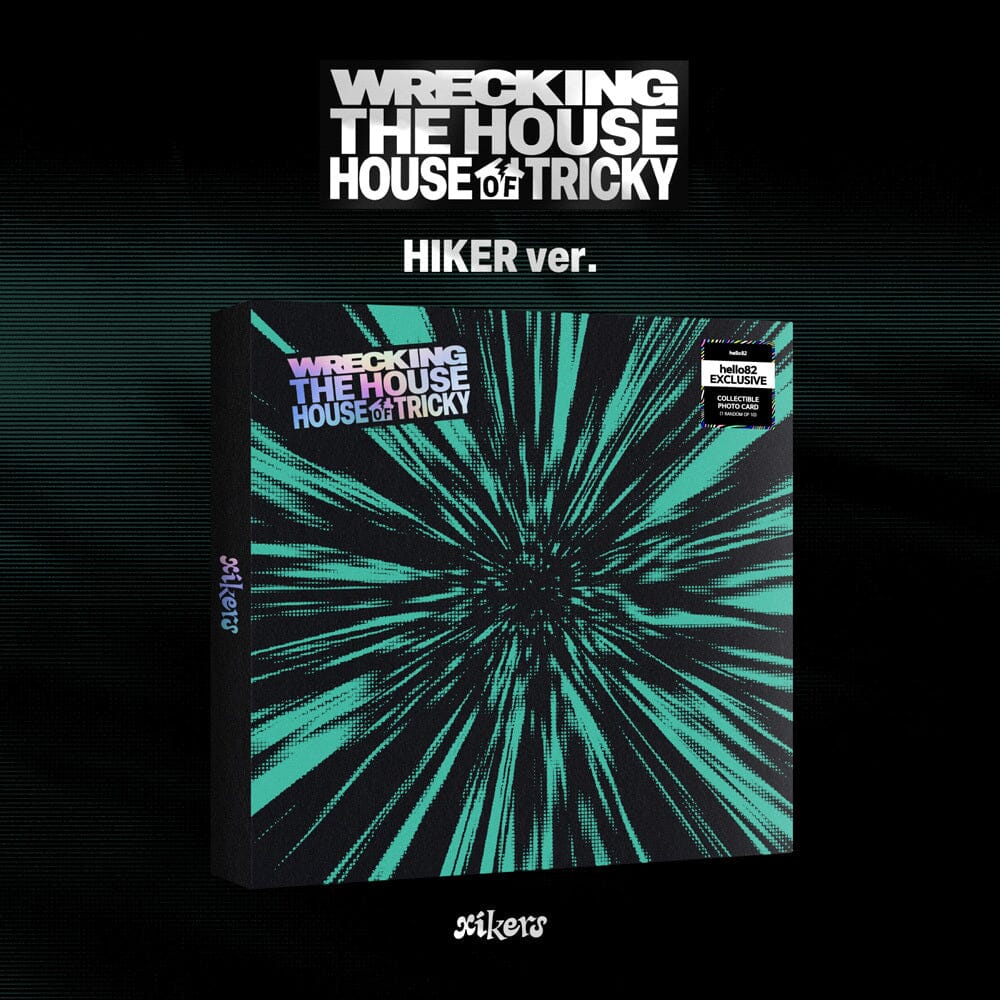 [hello82] xikers - HOUSE OF TRICKY : WRECKING THE HOUSE - POP-UP Exclusive (SIGNED VER.)