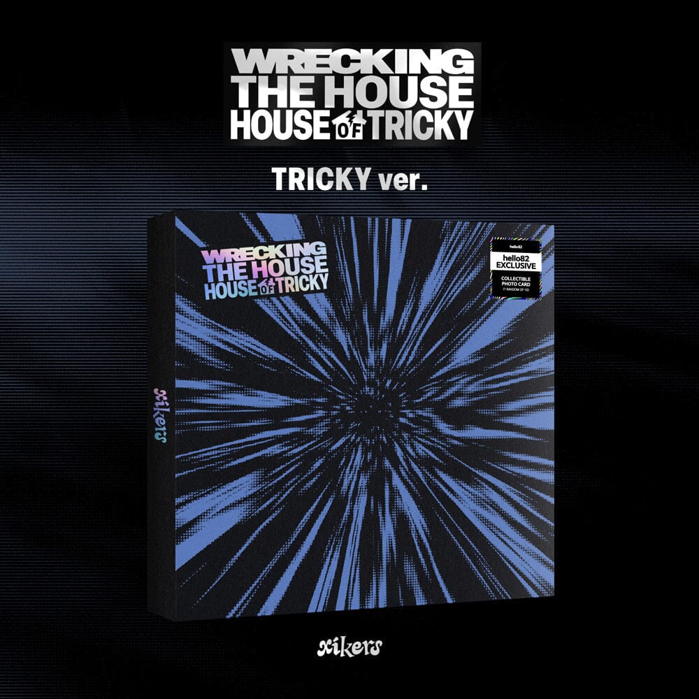 [hello82] xikers - HOUSE OF TRICKY : WRECKING THE HOUSE - POP-UP Exclusive (SIGNED VER.)