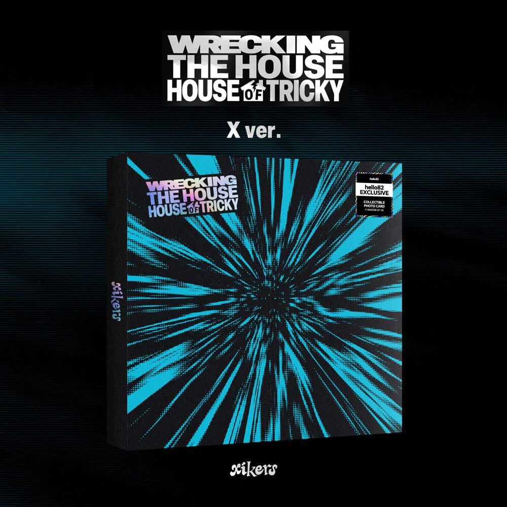 [hello82] xikers - HOUSE OF TRICKY : WRECKING THE HOUSE - POP-UP Exclusive (SIGNED VER.)