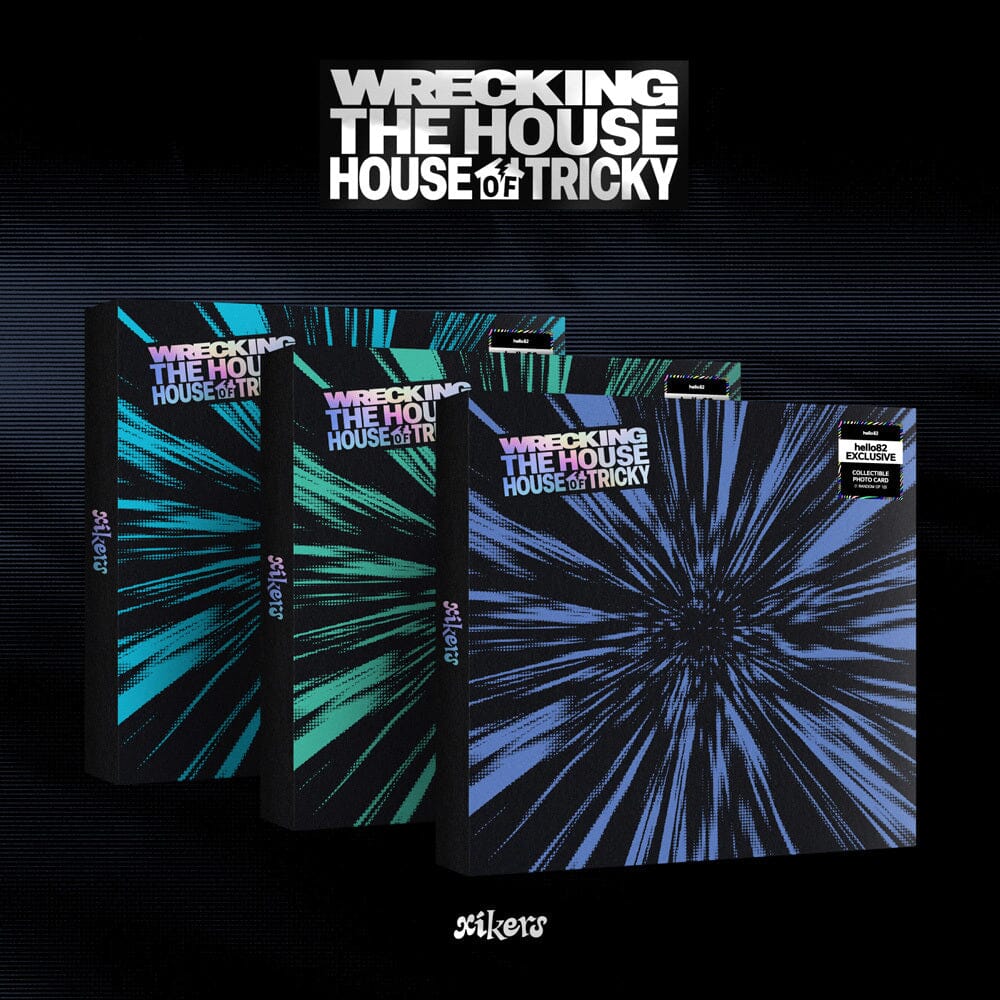 [hello82] xikers - HOUSE OF TRICKY : WRECKING THE HOUSE - POP-UP Exclusive (SIGNED VER.)