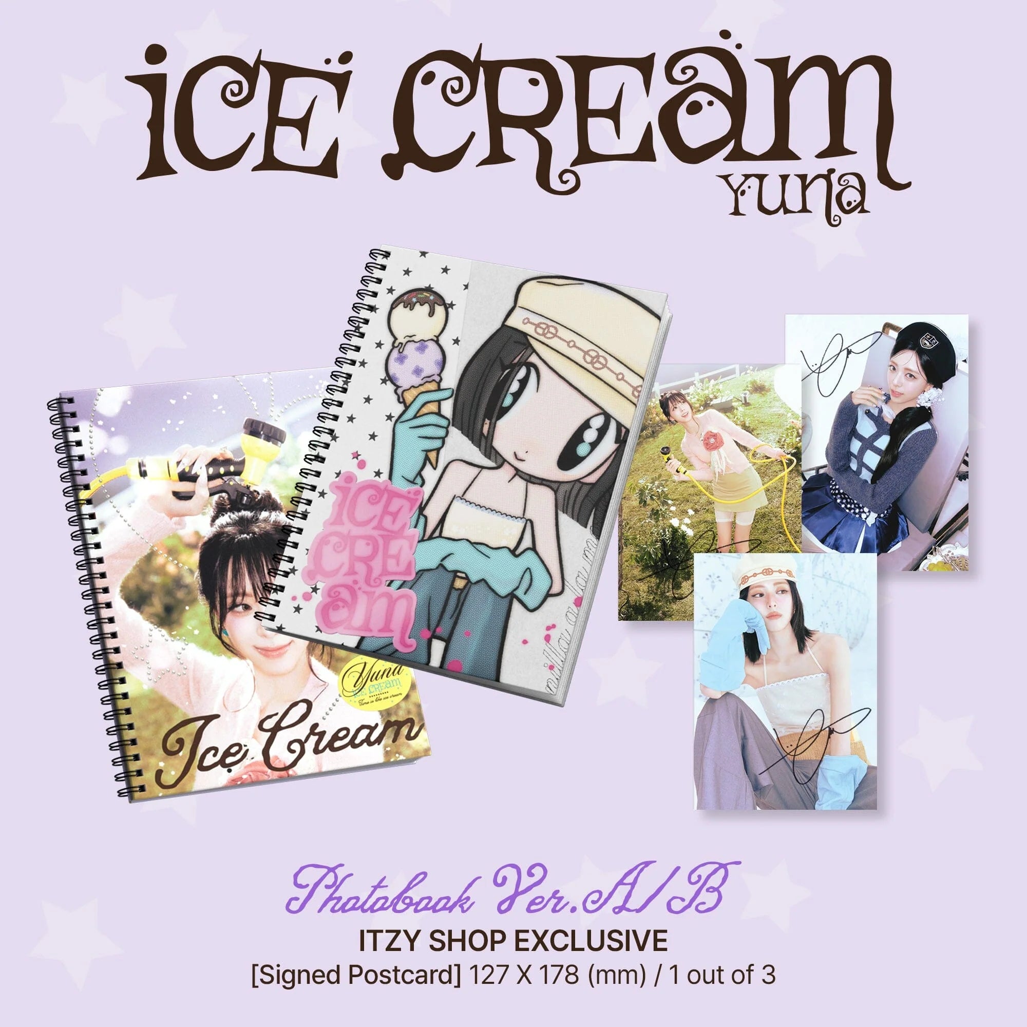 [PREORDER] Yuna(Itzy): Ice Cream (Photobook Version)