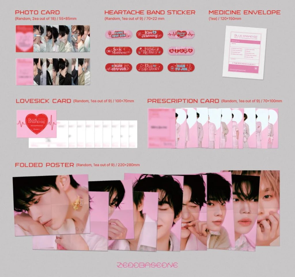 [PREORDER] Zerobaseone: Blue Paradise (Digipack Version)