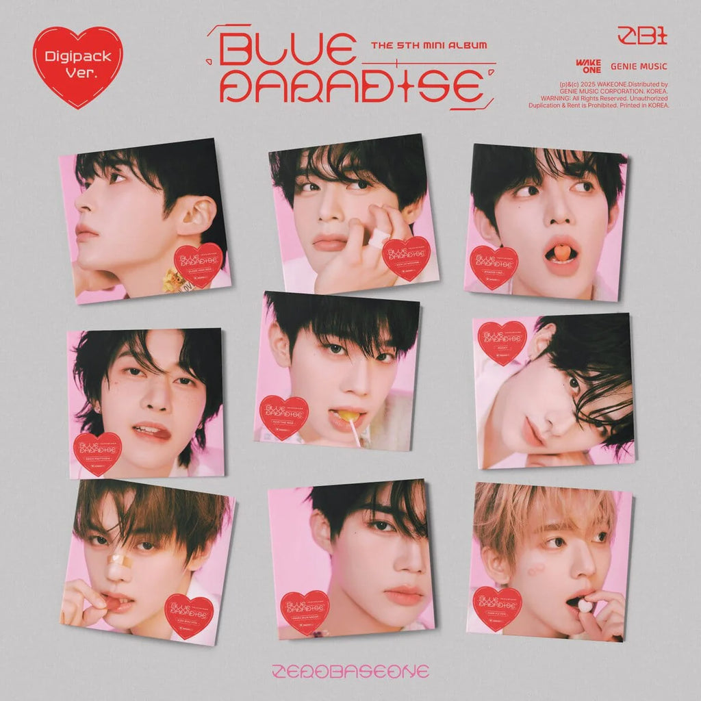 [PREORDER] Zerobaseone: Blue Paradise (Digipack Version)